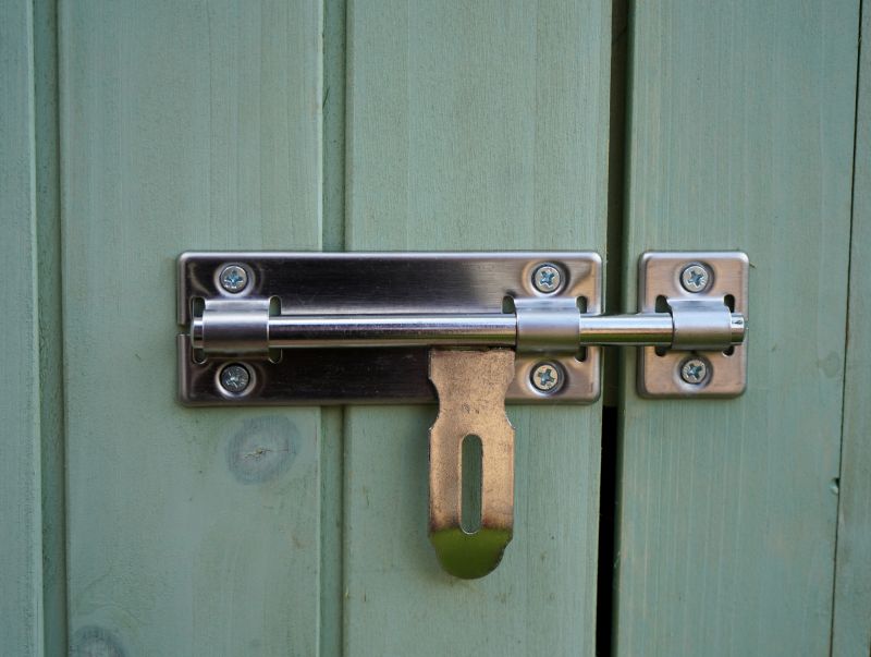 Metal Fence Latch Installation