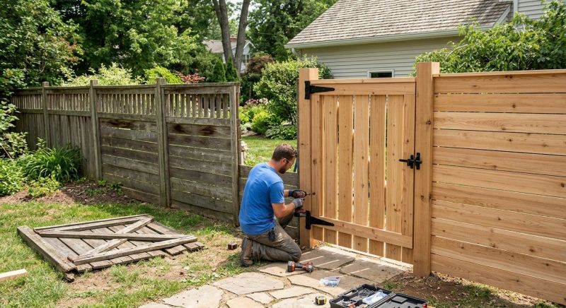 Fence Latch Installation Service